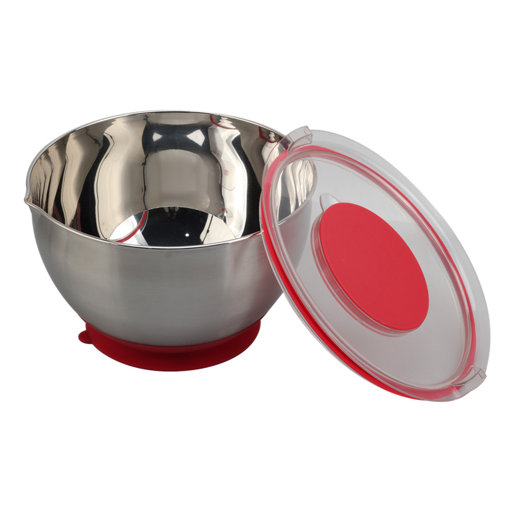 Suction Bottom Bowl, Mixing Bowl With 3pcs Graters — product information
