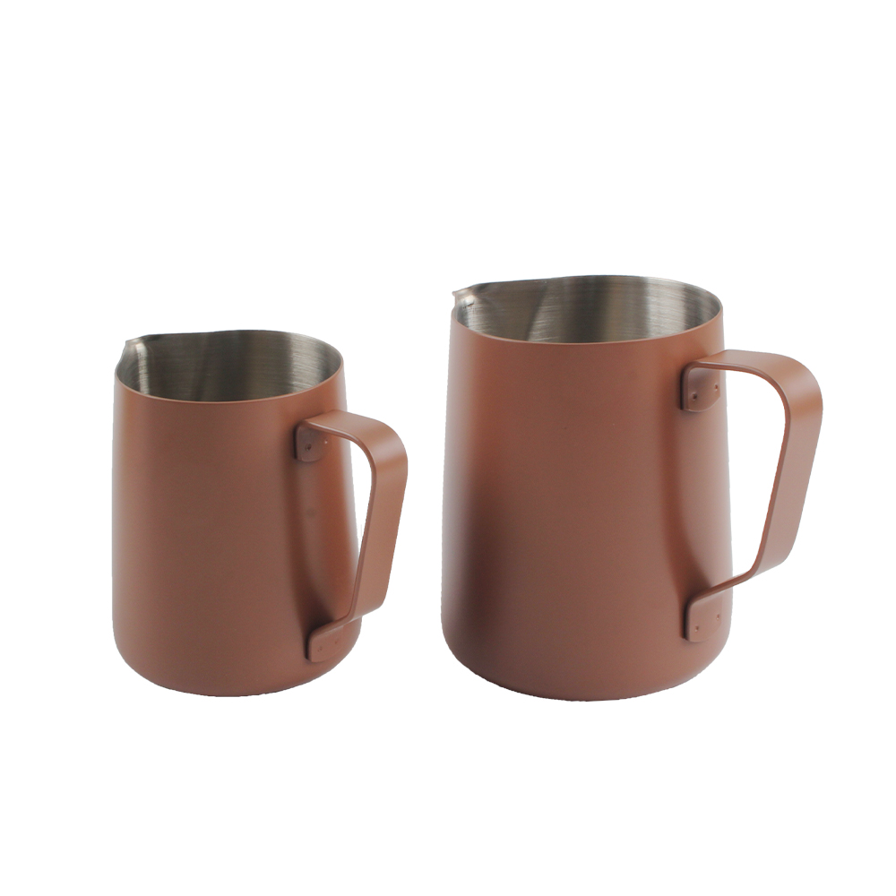 Barista Milk Steaming Jug, Espresso Steaming Pitcher Milk Frother Cup — 3