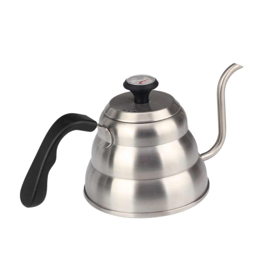 Gooseneck Coffee Kettle 3 Ply Stainless Steel Base — product information