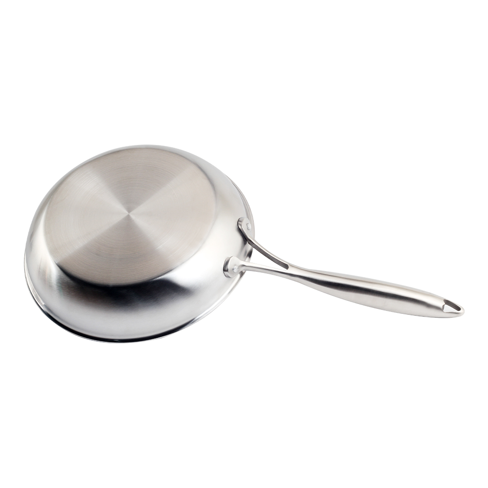 8 Inch Honeycomb Coatings Stainless Steel Frying Pan — 2