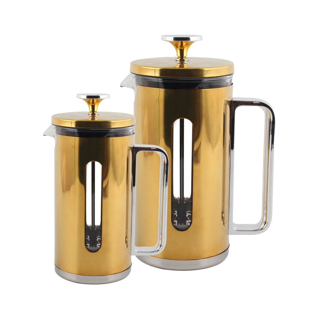 Heat Resistant Durable, Easy To Clean, Borosilicate Glass Coffee Press, 34oz Coffee Maker