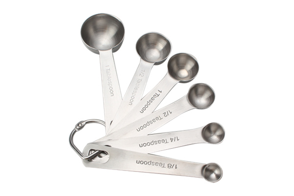 Food Grade Stainless Steel Measuring Tablespoon And Teaspoon for Measure Liquid And Dry Ingredients