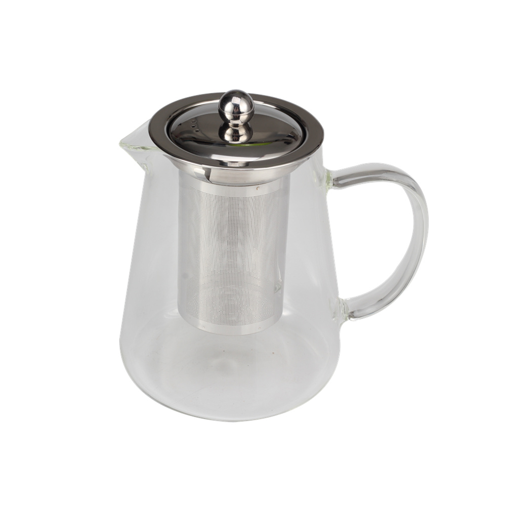 Borosilicate Tea Pot With Removable Stainless Steel Infuser — 2