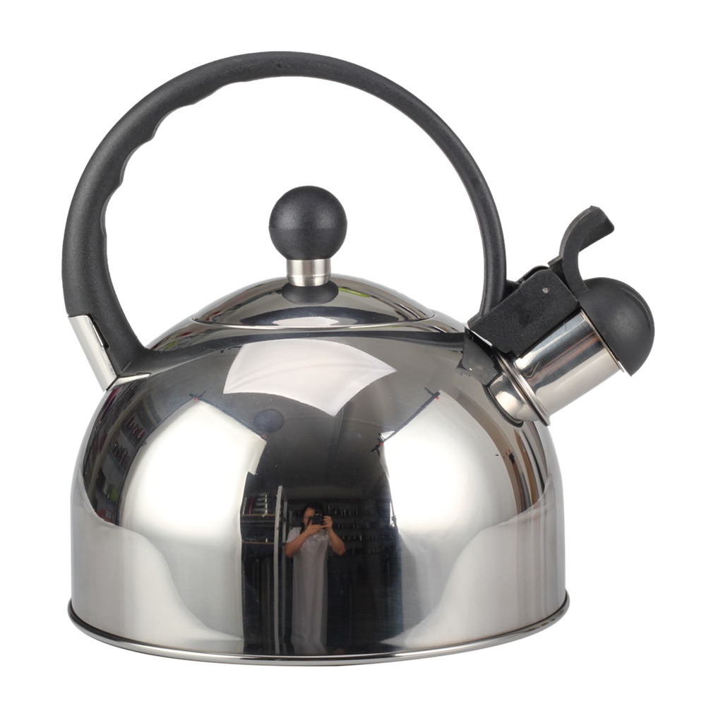 Whistling Kettle Hob Kettle Kettle for Gas Induction-Silver — 5