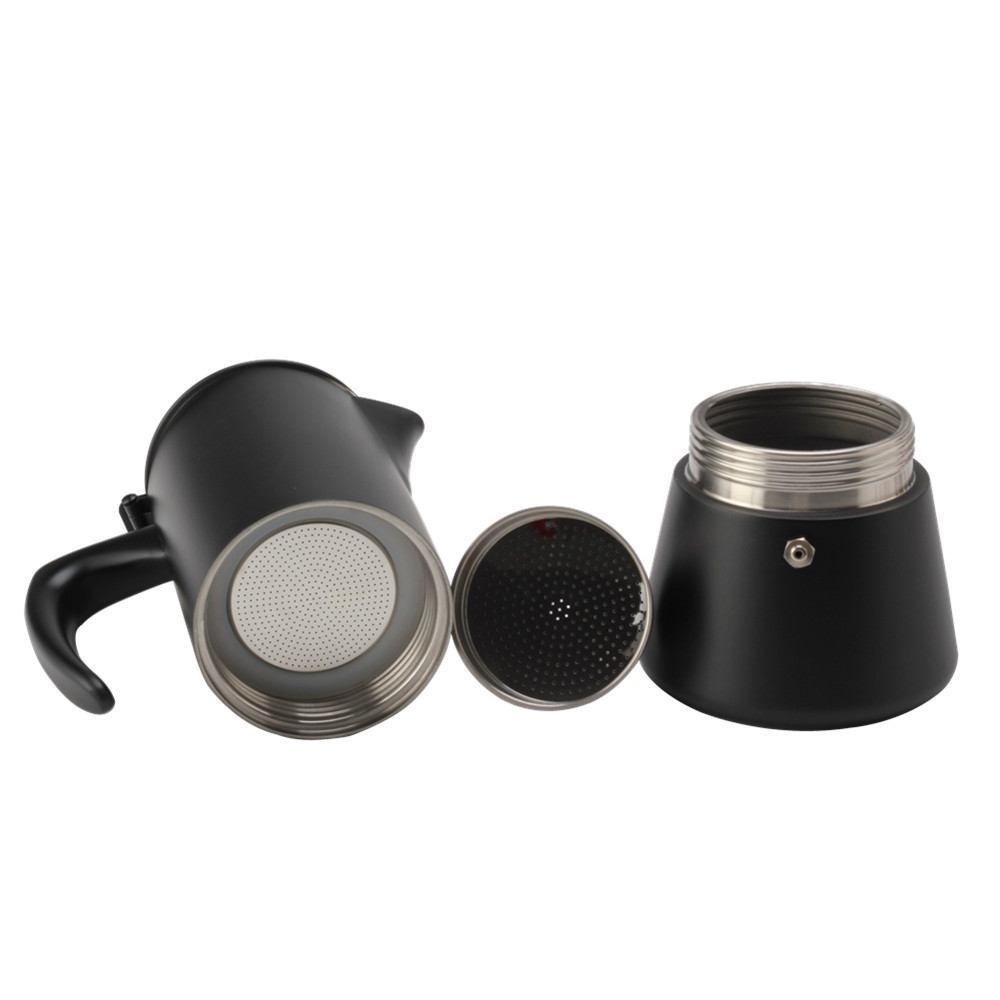 Stovetop Espresso Maker, Stainless Steel Italian Style Coffee Maker — product information