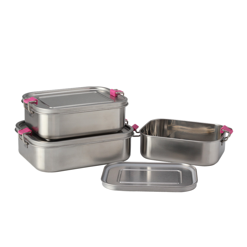 Stainless Steel Lunch Box — product information