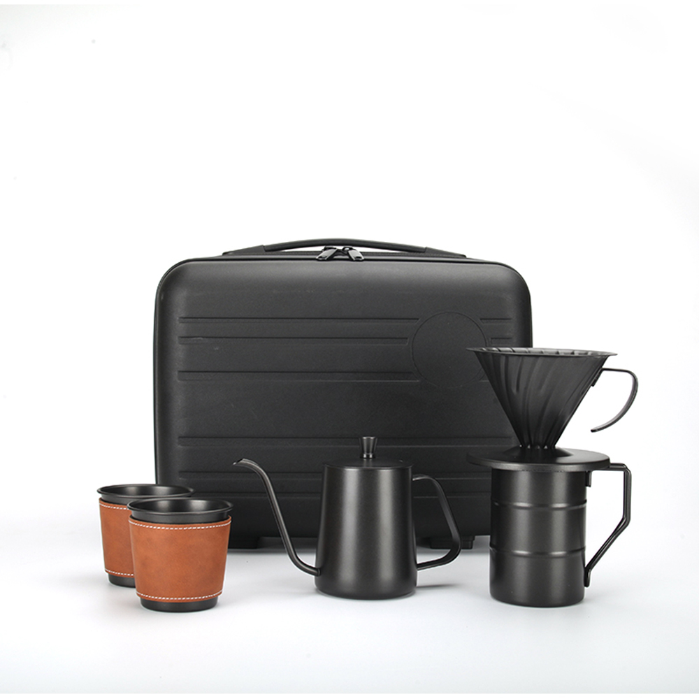Hand Coffee Gift Set, Premium Stainless Steel Coffee Equipment & Coffee Brewing Kit