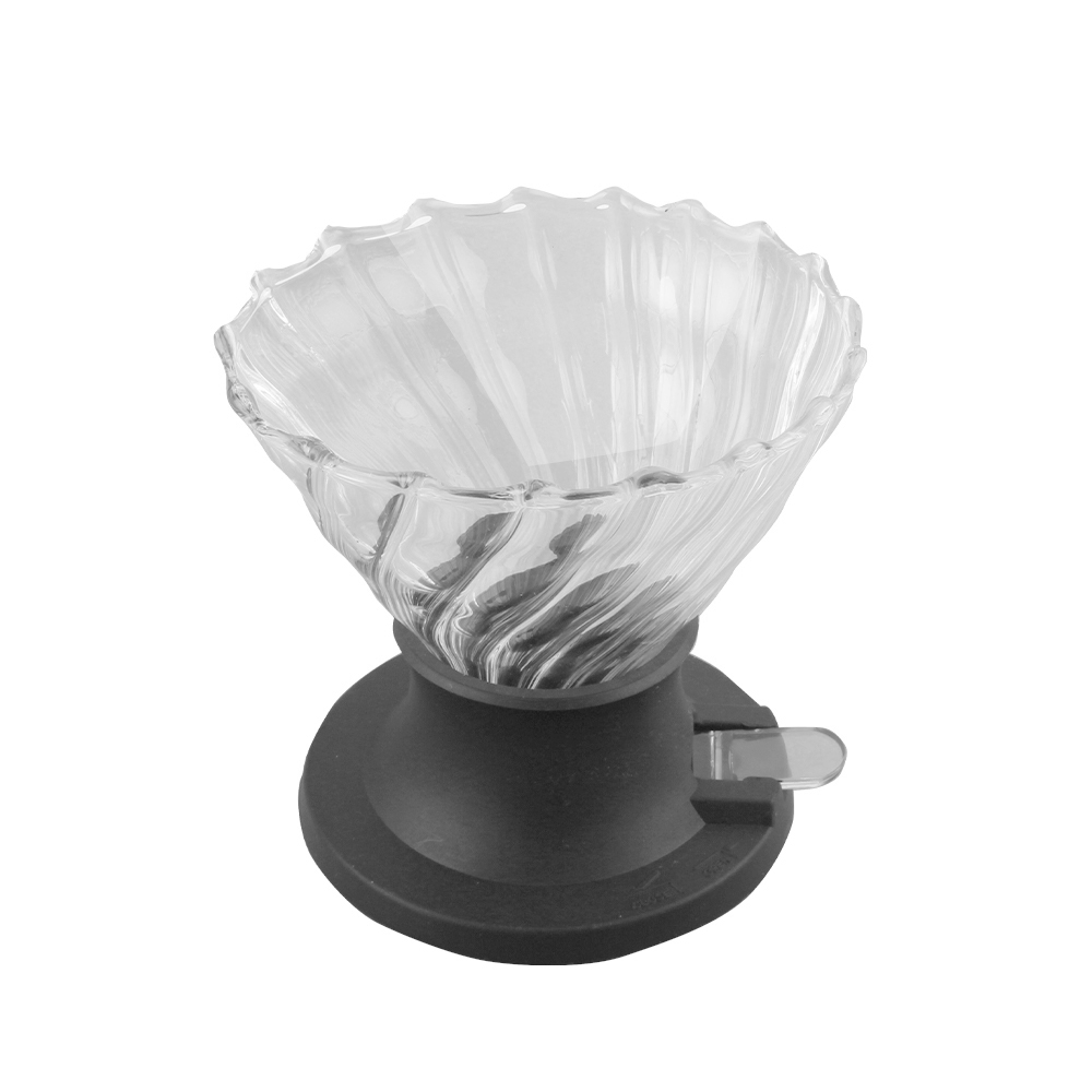 Clever Coffee Dripper, Espresso Drip Filter With on/Off Switch Glass Filter — product information