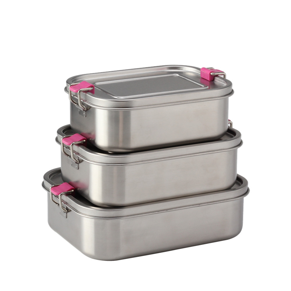 Stainless Steel Lunch Box — product information