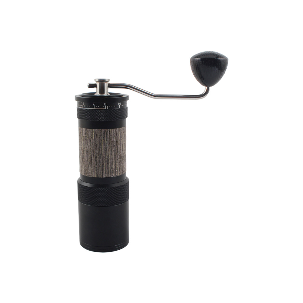 Hand Coffee Grinder With Magnet Catch Cup for French Press, External Adjustable Design