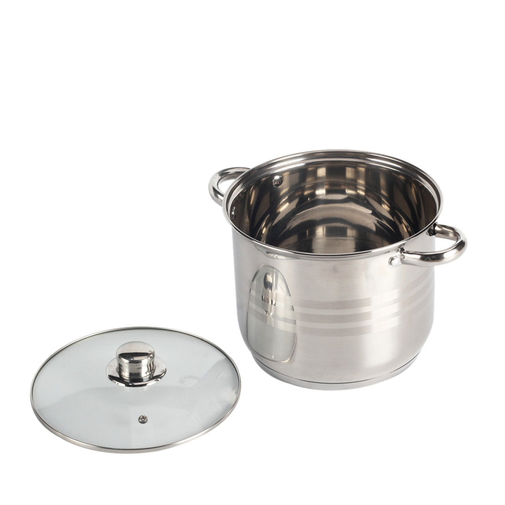 3pcs Stainless Steel Stock Pot — 3