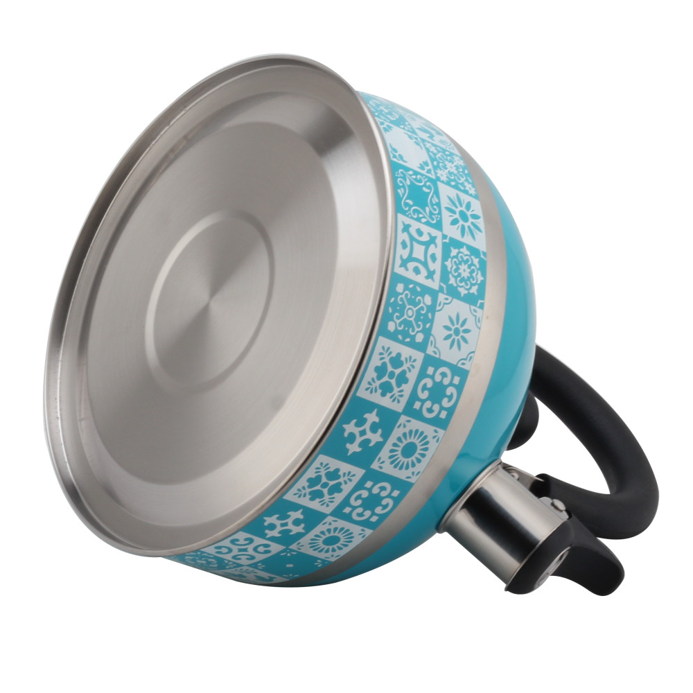 Stainless Steel Tea Kettle With Whistling Sound — 6