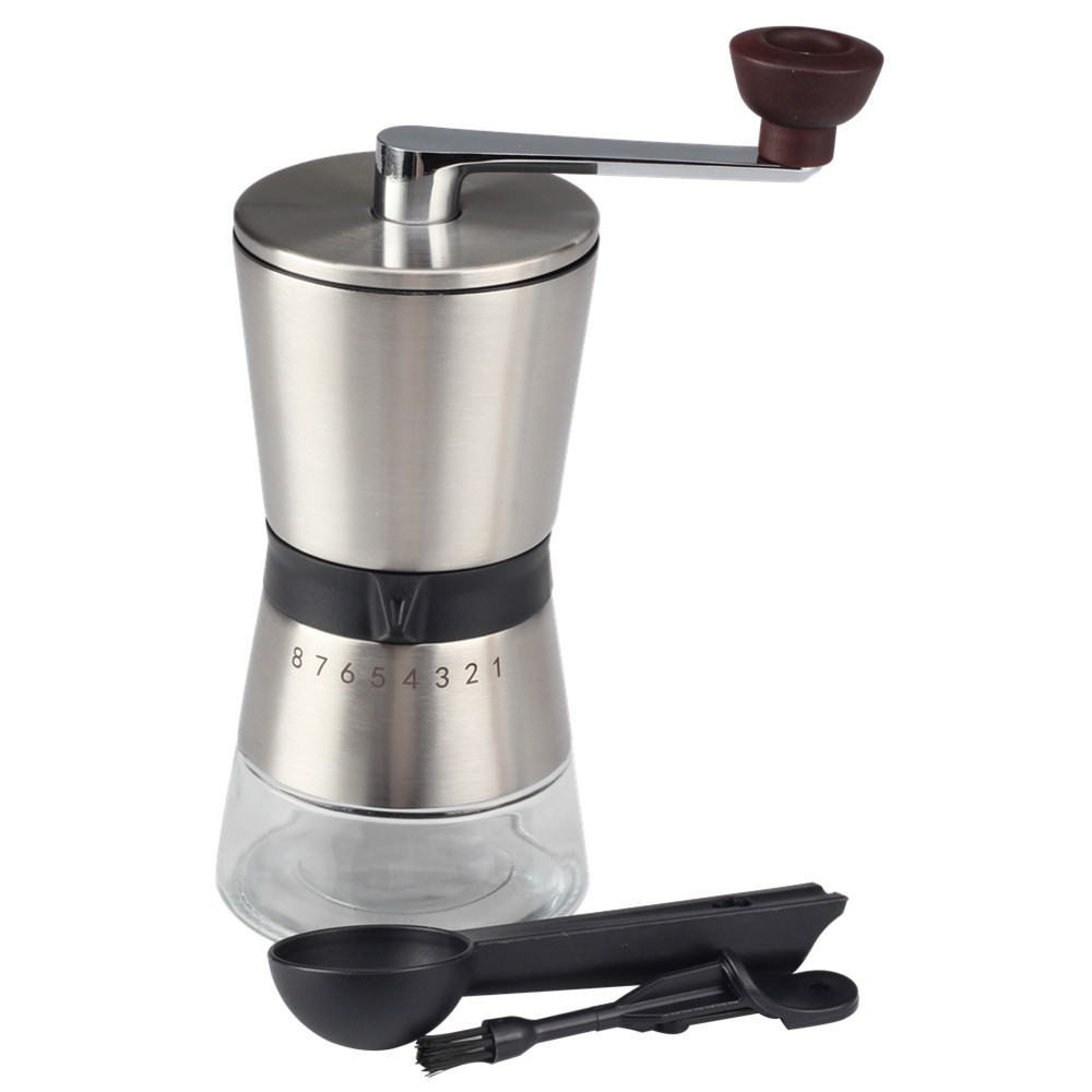 Stainless Steel Grinder With 8 Adjustable Coarseness — 4