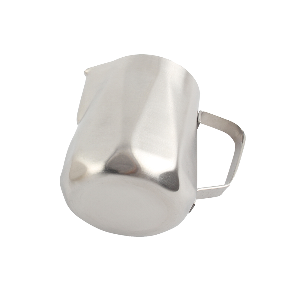 Modern Espresso Milk Frothing Pitcher, Stainless Steel Coffee Milk Jug — 2