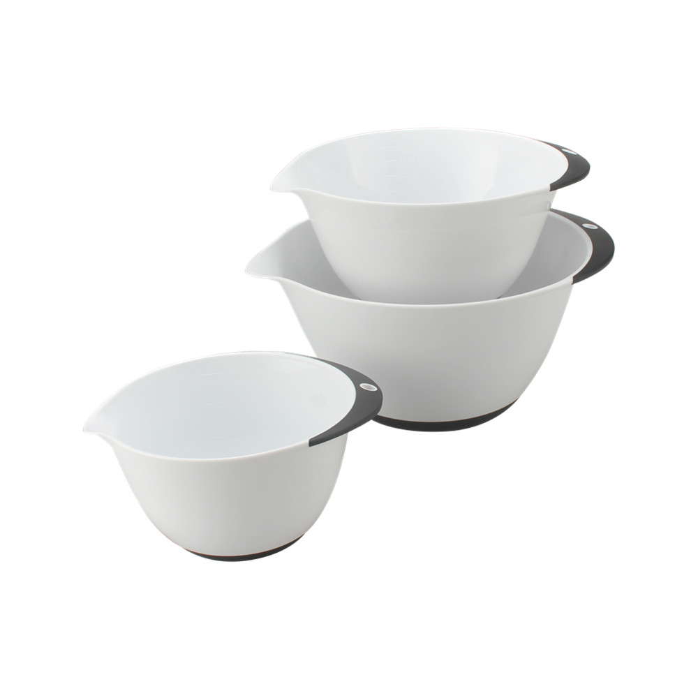 3pcs Plastic Mixing Bowl Set — 9
