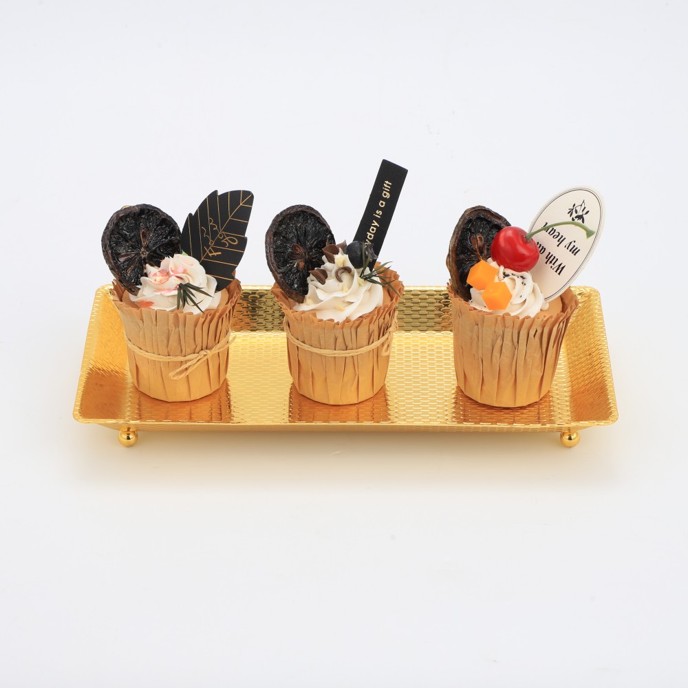 Rectangular Iron Tray, Coffee Tea Serving Tray — product information