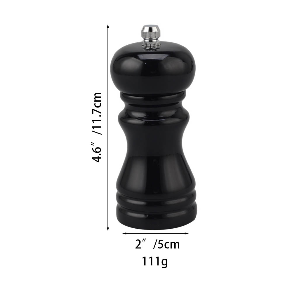 Wooden Mini Salt Mill And Pepper Grinder Set, Pepper Mill, Salt Shakers — product information