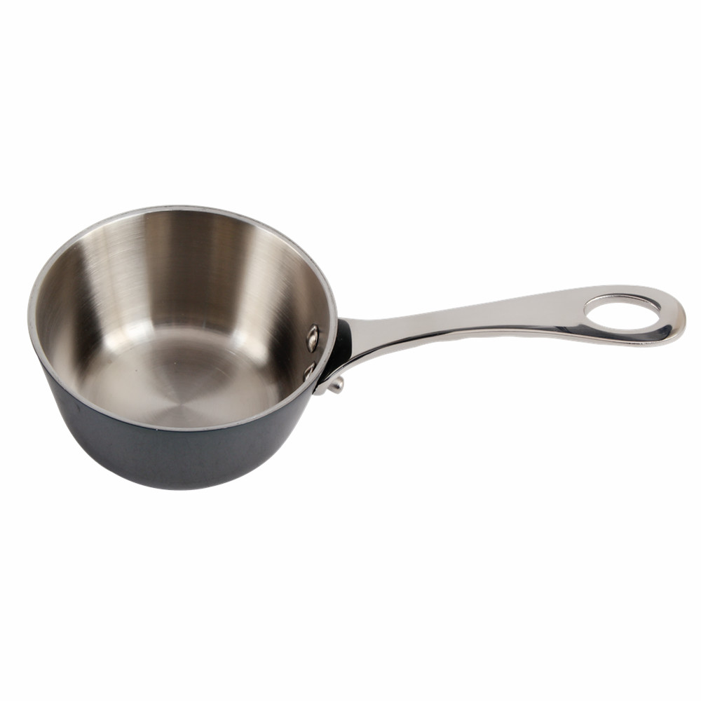 Tri-Ply Stainless Steel Mini Sauce Pot — 3