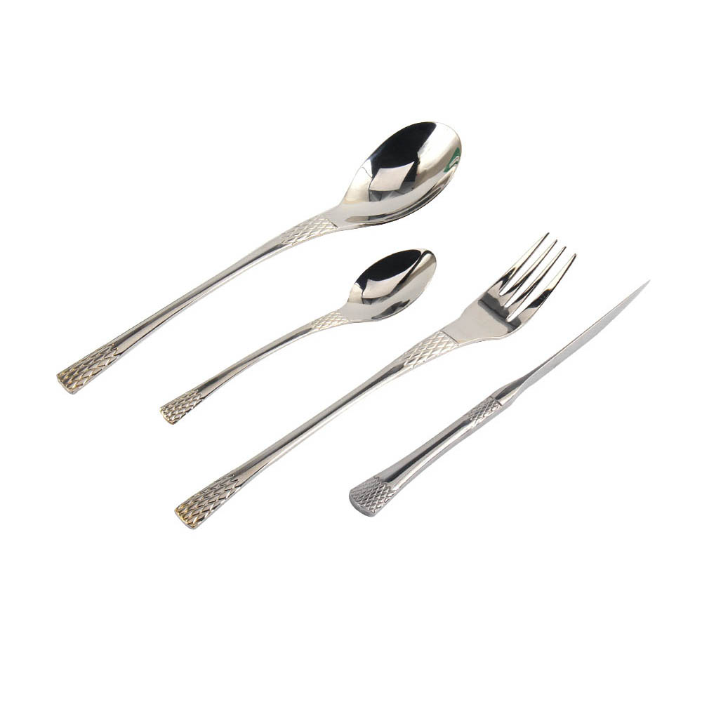 Stainless Steel Tableware Cutlery Set for Home Restaurant Party  Include Forks Spoons Knives, Mirror Polished Tableware Set — 2