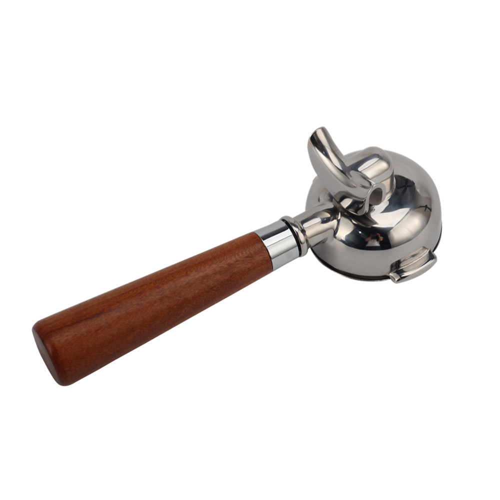 Double Spout Portafilter With Stainless Steel Filter Holder — 5