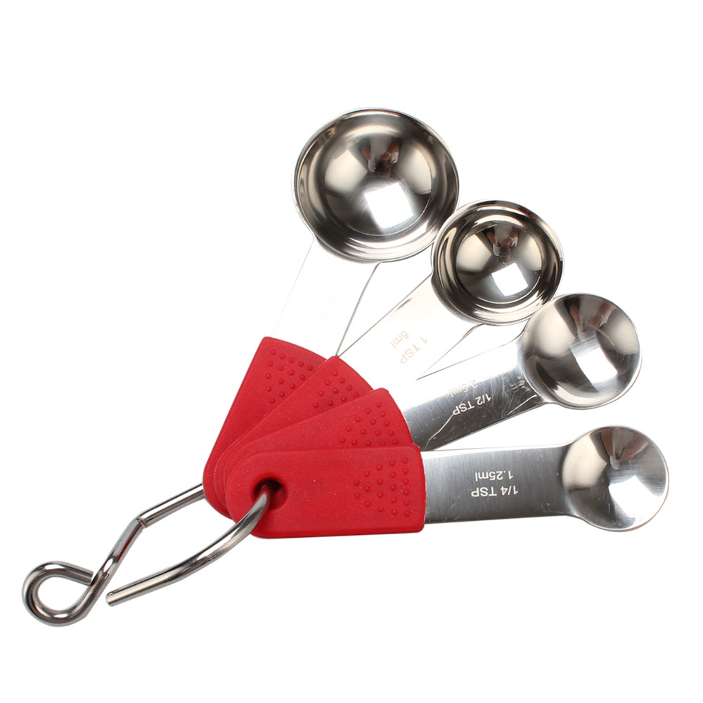 Premium Heavy Duty 18/8 Stainless Steel Measuring Spoons