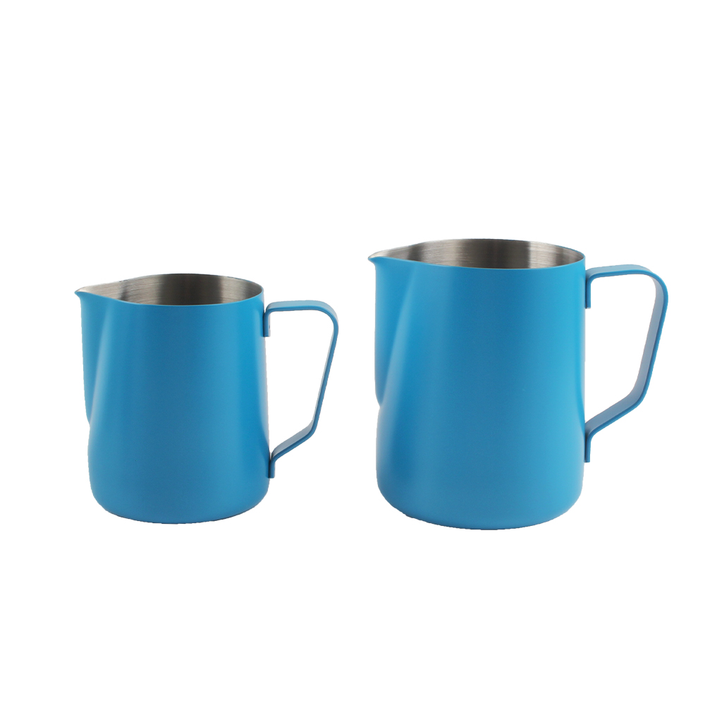 350ml / 600ml Espresso Milk Frothing Pitcher, Stainless Steel Coffee Milk Jug — 2