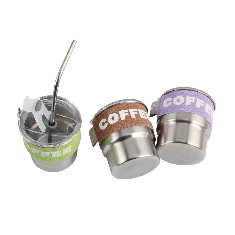 Stainless Steel Keep Warm Cold Insulation Protection Reusable Cup — 5