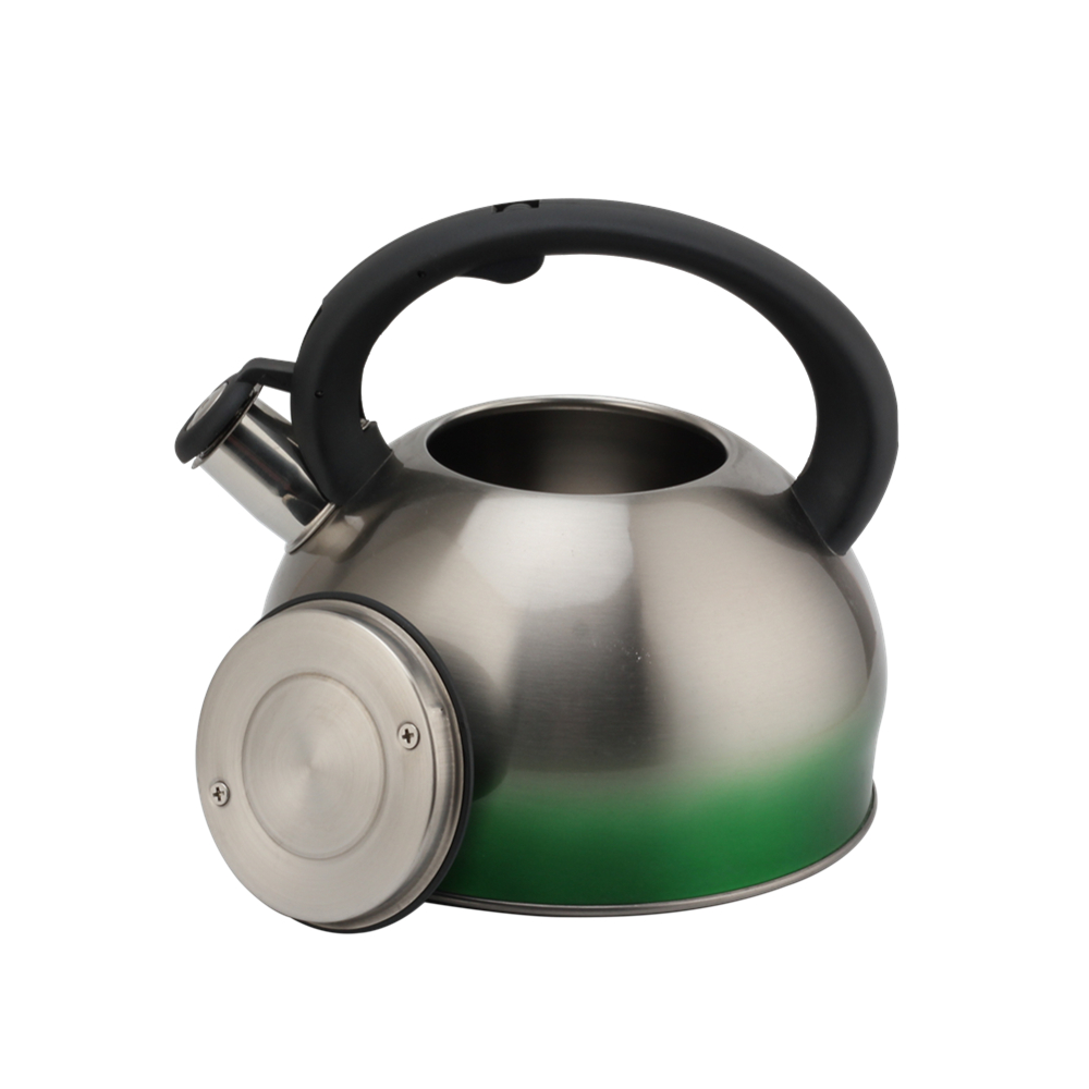 Whistling Kettle With Heat Resistant And Non-Slip Handle — 6