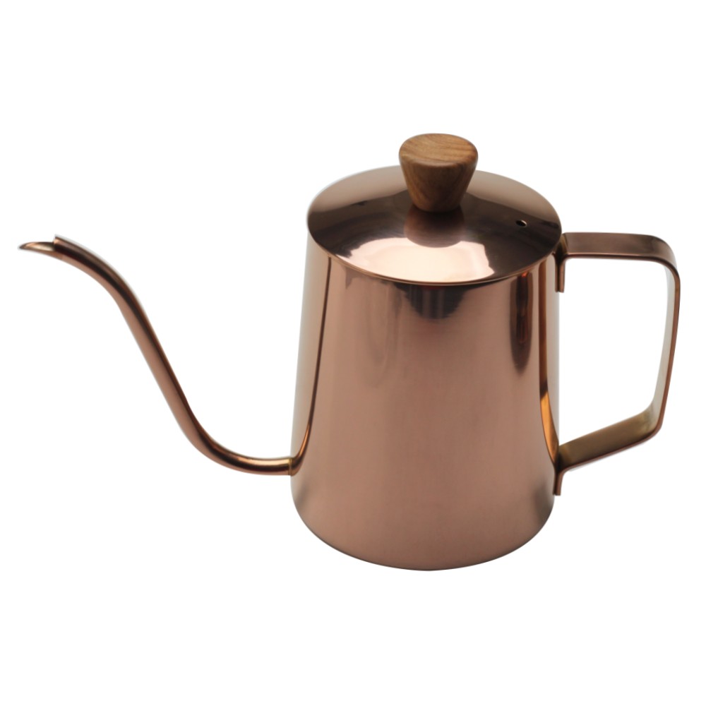 Rose Gold Stainless Steel Coffee Kettle — 4