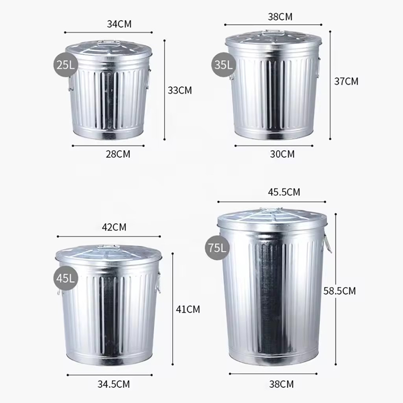 Outdoor Garbage Can — 3