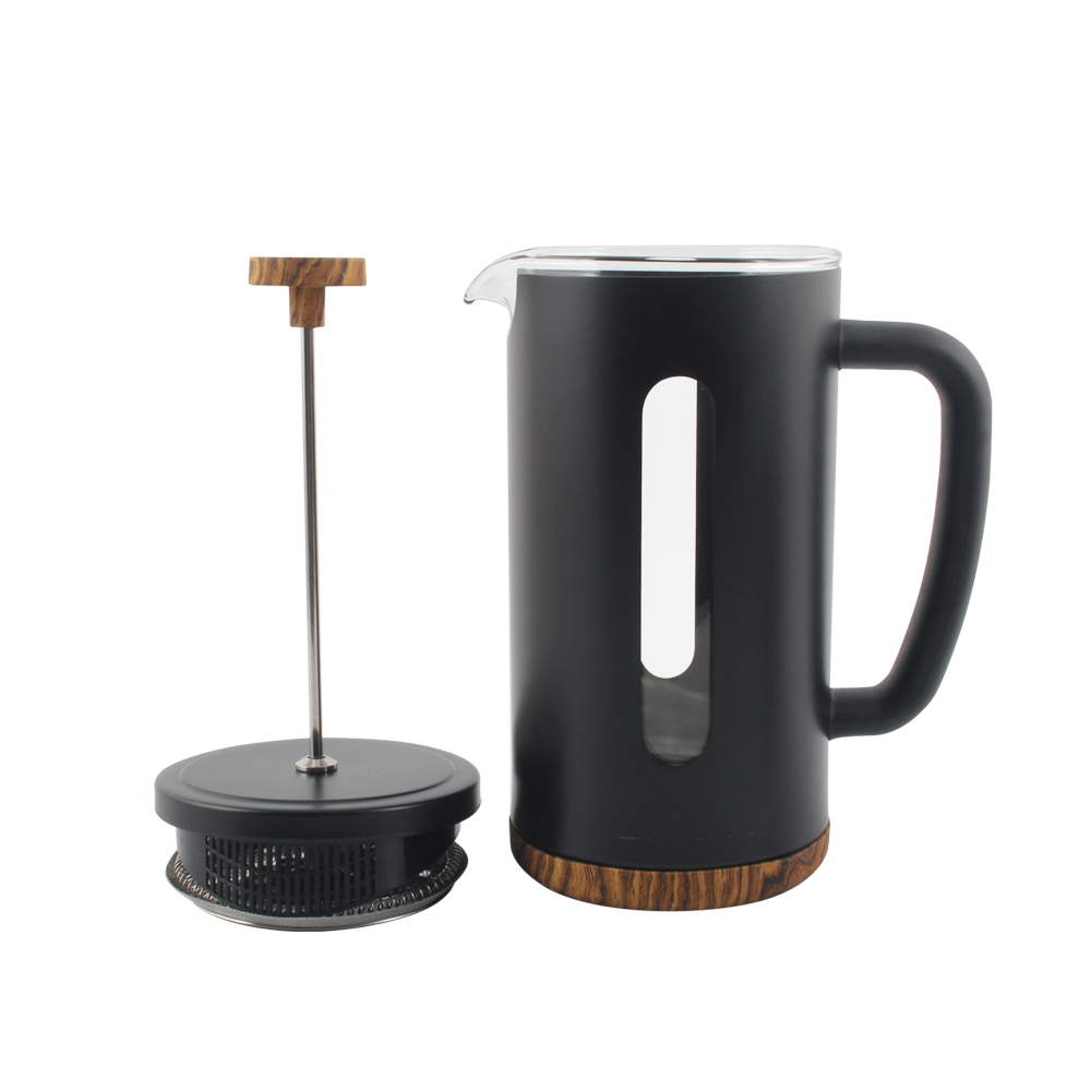 1 Liter Glass French Press Coffee Maker, Cold Brew Coffee Pot Tea Press for Kitchen — product information