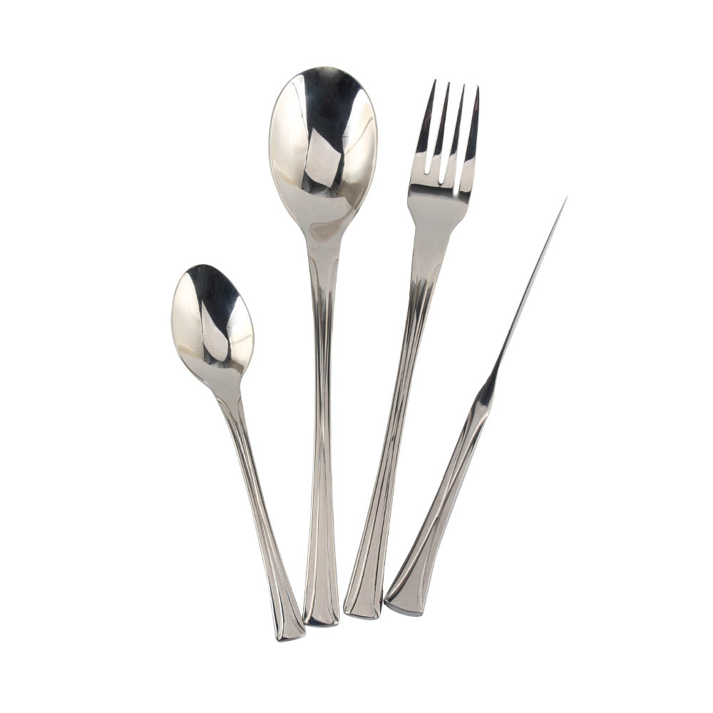Silverware Set for 4,Heavy Duty Stainless Steel Flatware Utensils Cutlery Set — 4