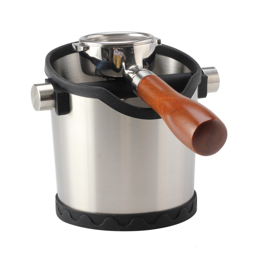 Coffee Grounds Container Knock Box — product information