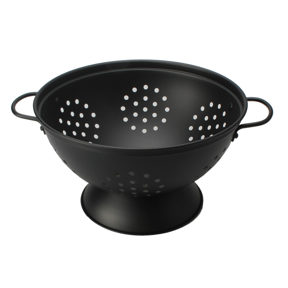 Stainless Steel Colander for Kitchen, Easy Grip Colander — 3