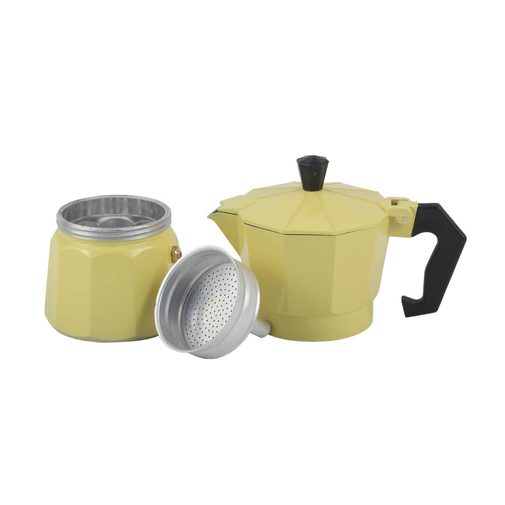 Aluminum Coffee Percolator, Italian Espresso Coffee Maker — product information