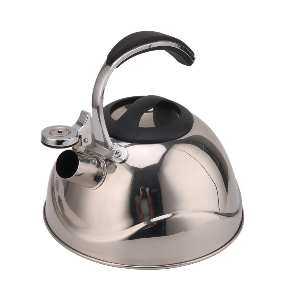 3 Litre Capacity Stainless Steel Whistling Tea Kettle-Silver — 2