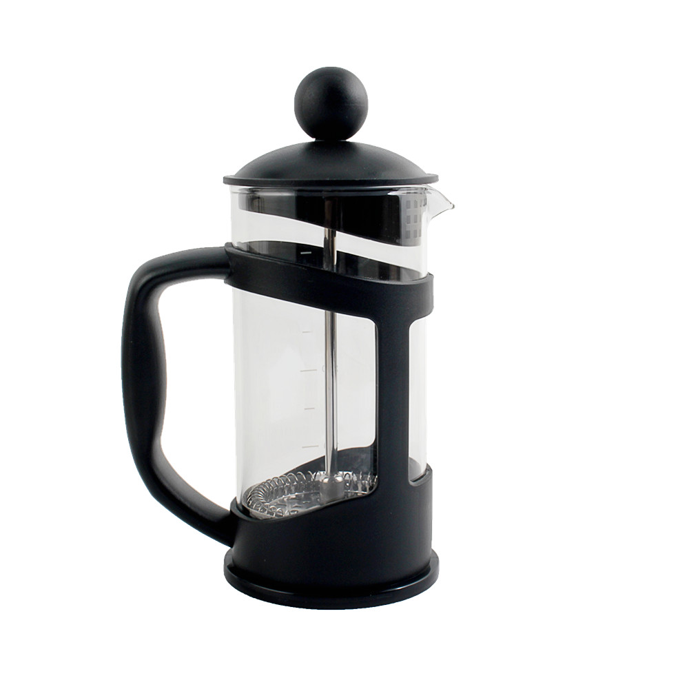 Borosilicate Glass Coffee Maker With Steel Plunger, Coffee Maker Press — 2