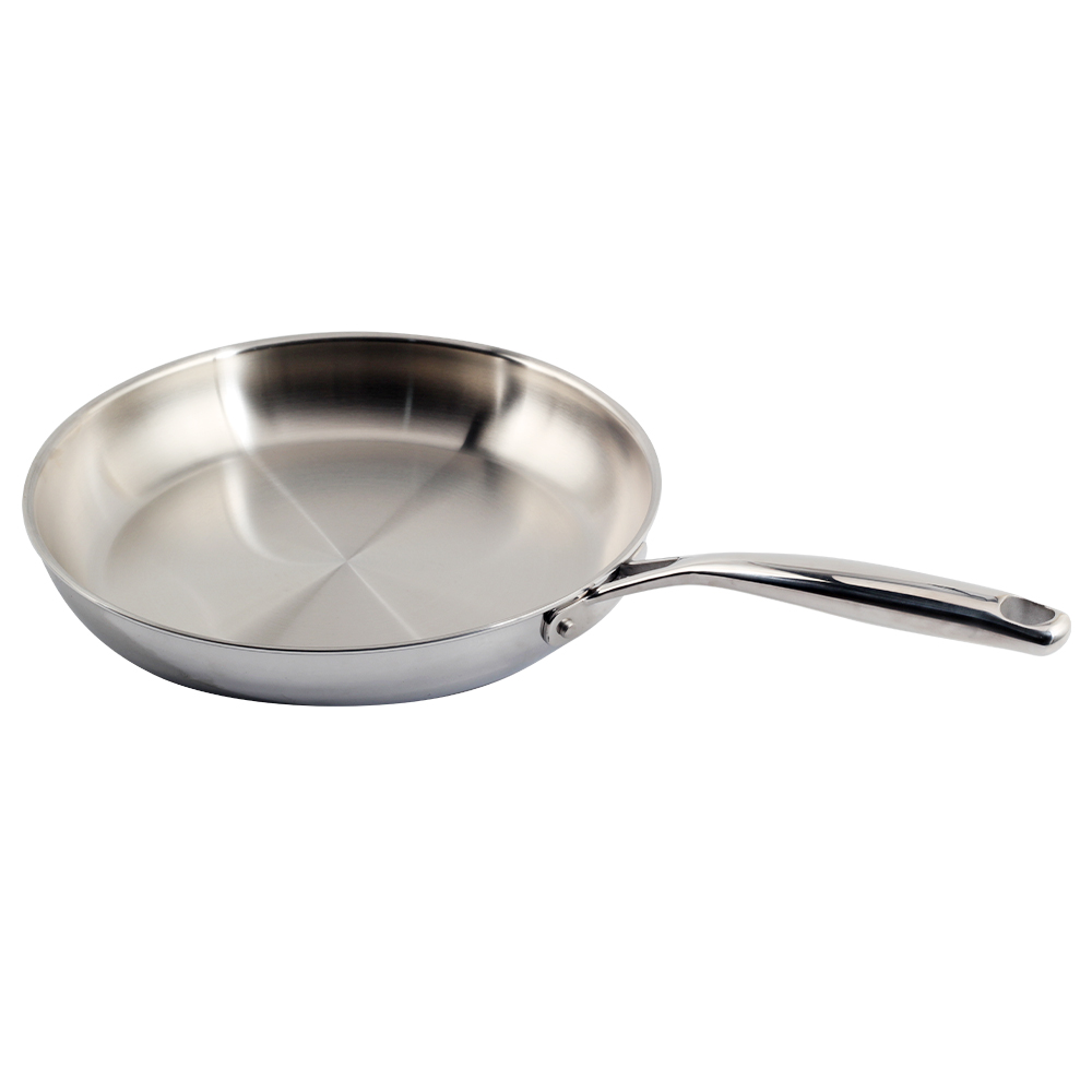 Tri-Ply 12 Inch Stainless Steel Frying Pan — 2