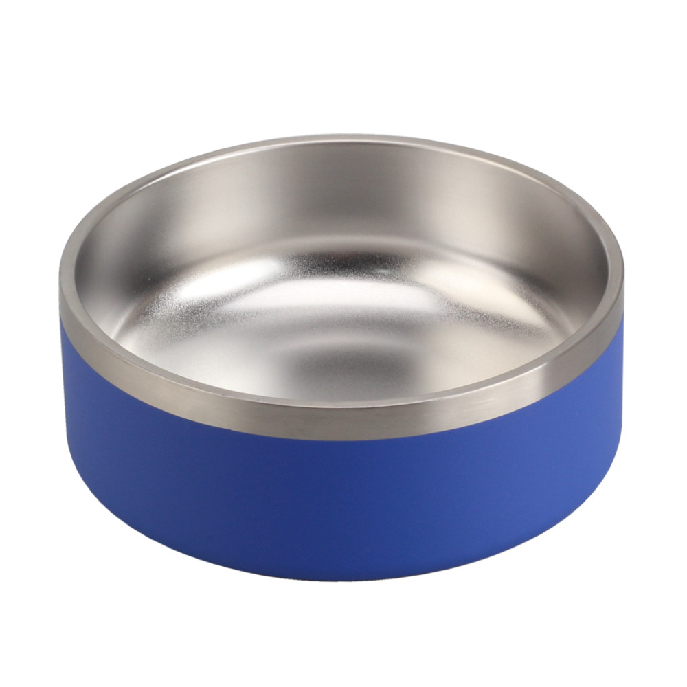 Stainless Steel Pet Bowls Set Of 3 for Food And Water, Silicone Base Anti-Slip — product information