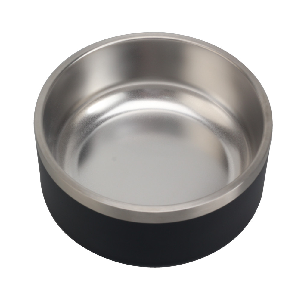 Stainless Steel Pet Bowls Set Of 3 for Food And Water, Silicone Base Anti-Slip — 4