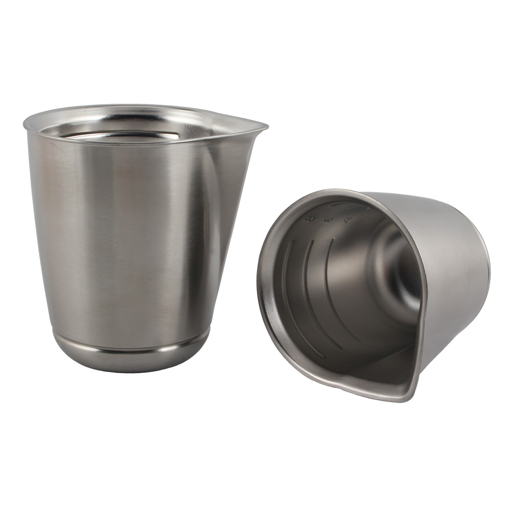 Double-Layer Stainless Steel Milk Cup, Insulated And Durable for Perfect Enjoyment