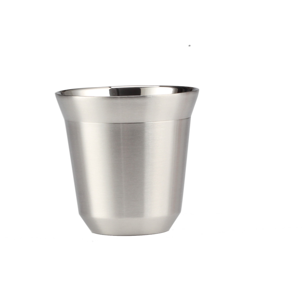 Stainless Steel Espresso Cups Double Wall Insulated Coffee Mugs — product information
