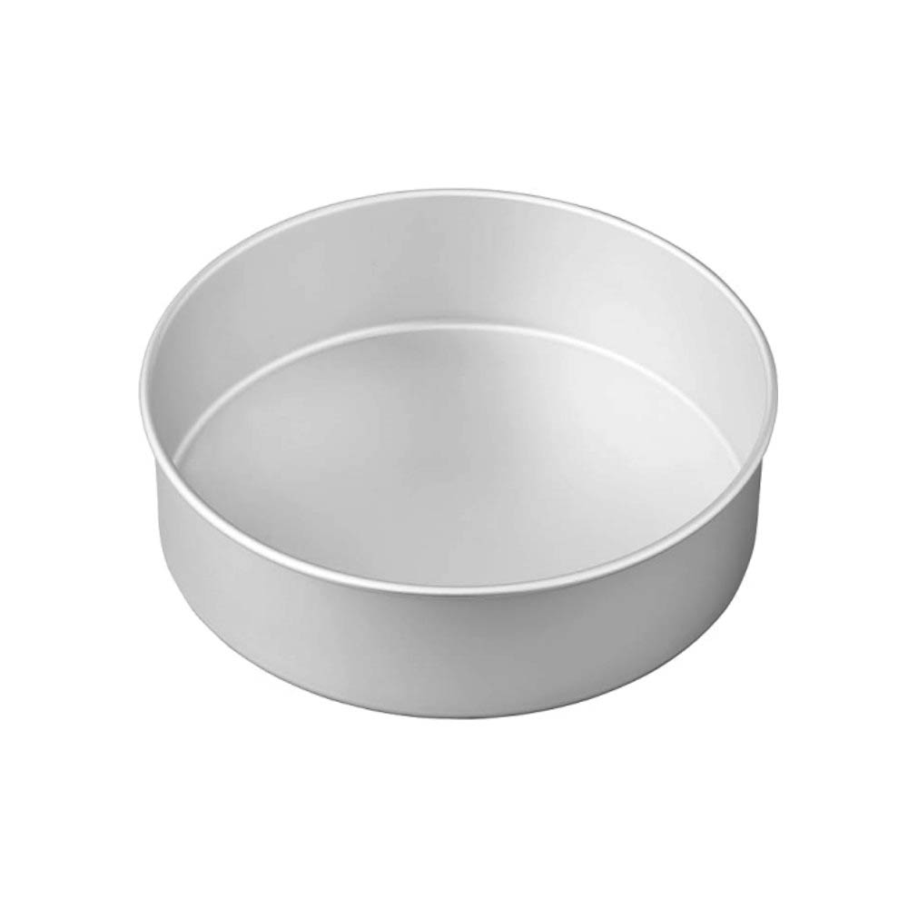 Aluminum Round Cake Pans, 3-Piece Set with 8-Inch, 6-Inch and 4-Inch Cake Pans — product information