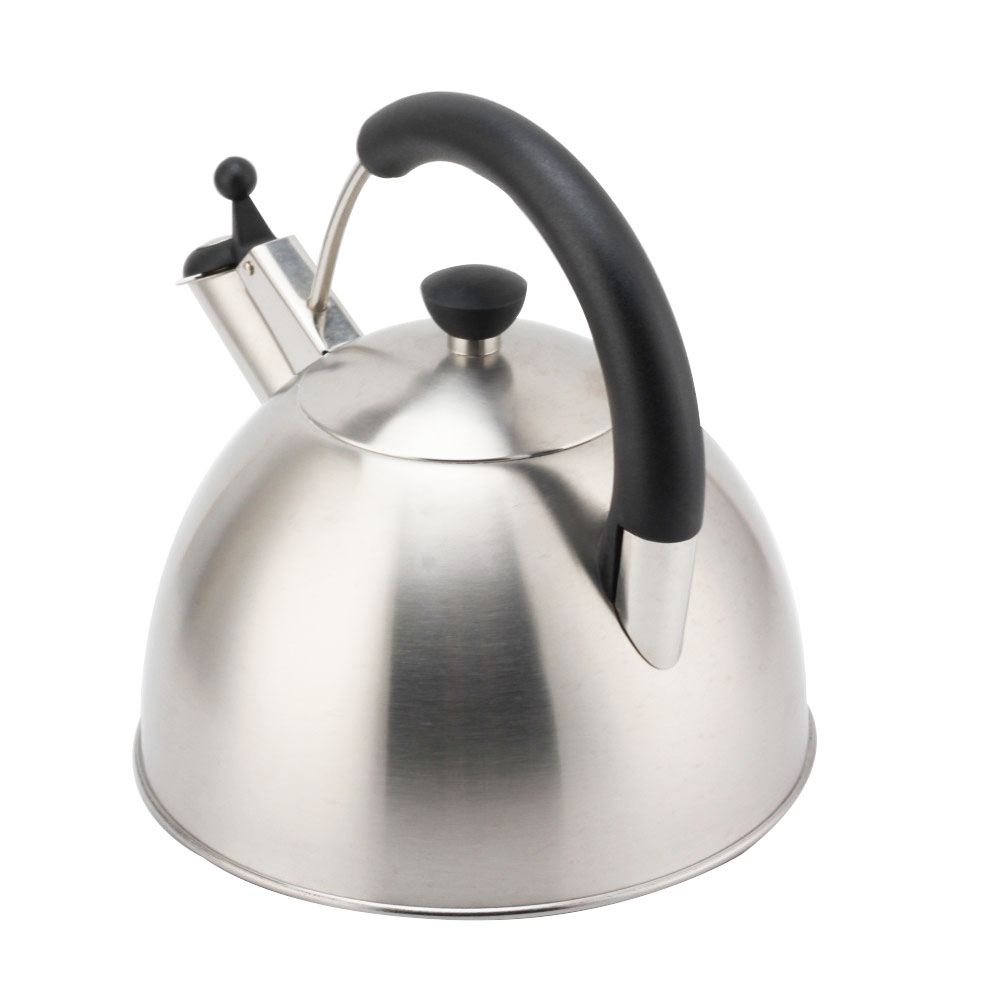 Modern S/S Whistling Kettle for Kitchen Silver — 4