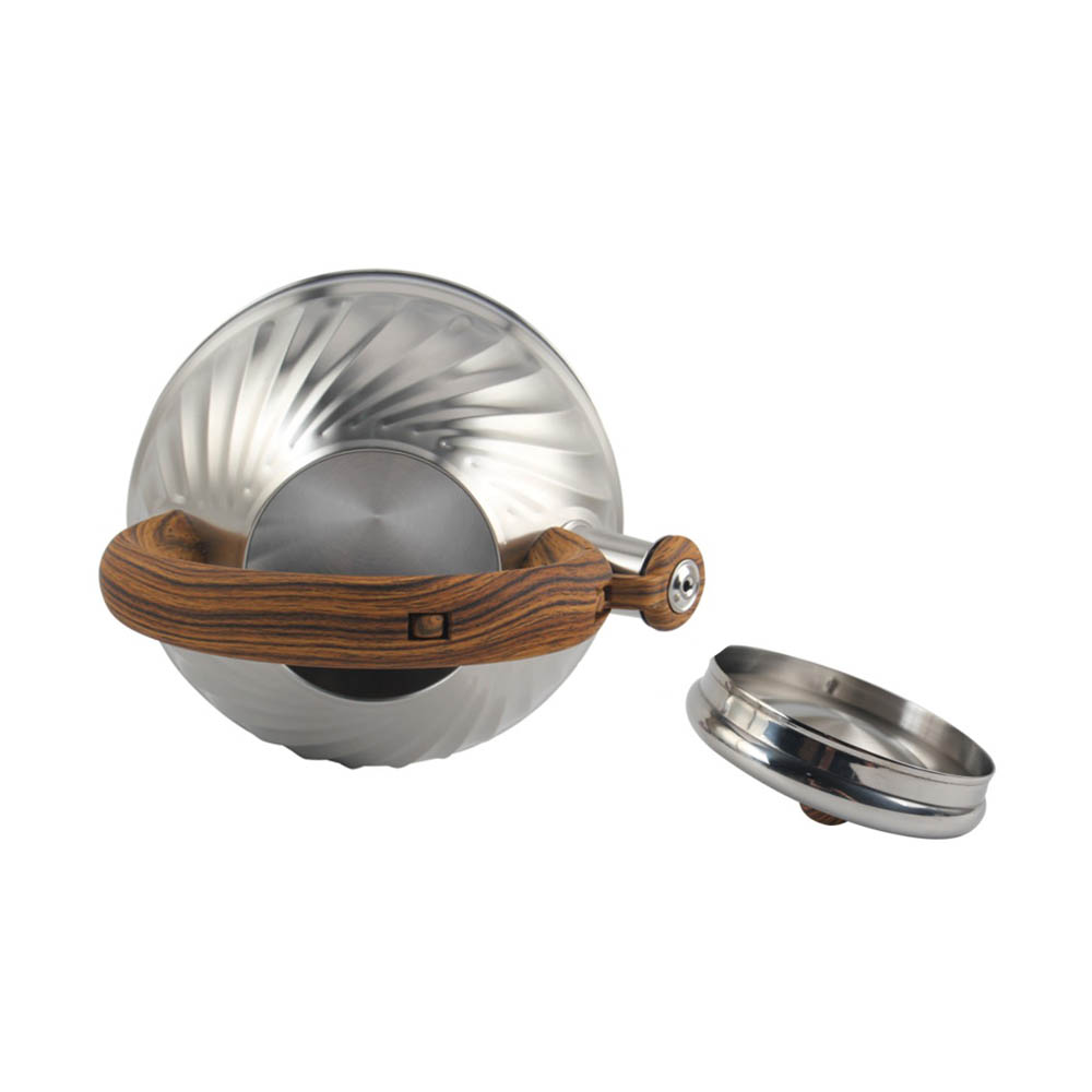 Tea Kettle With Wooden Handle — 5