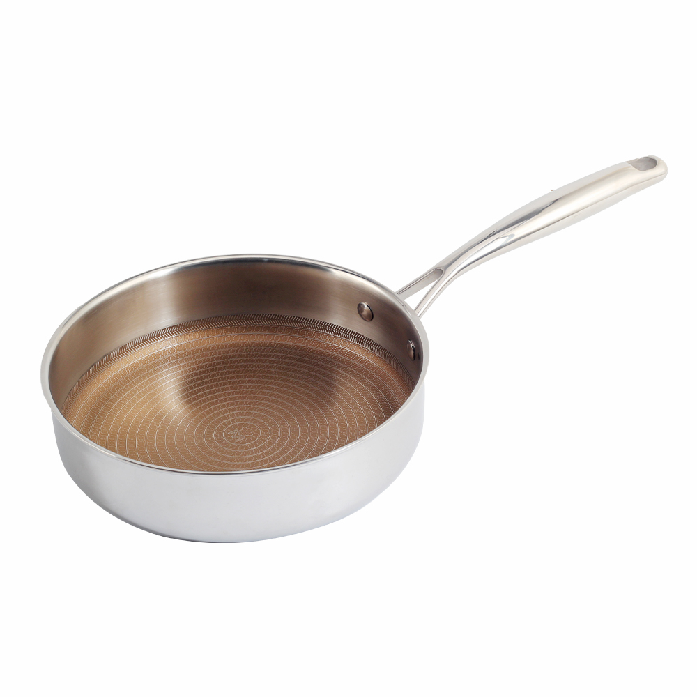 Honeycomb Tri-Ply Coating Anti Scratch Skillet — 5
