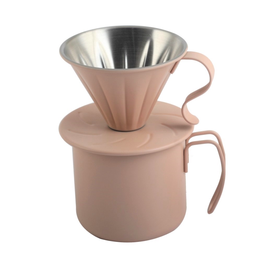 Stainless Steel Coffee Kettle Set, Portable Pour Over Coffee Maker Set, — product information