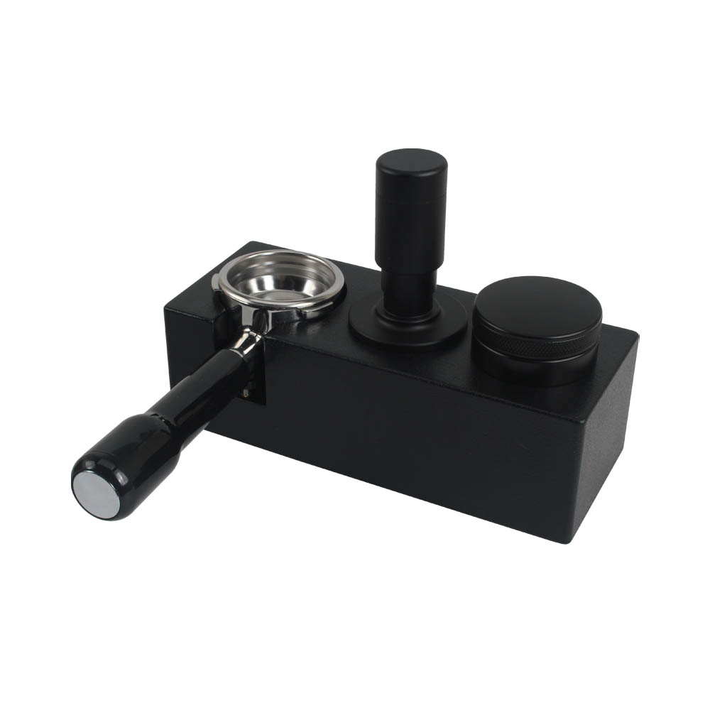 Tamper Station Anti-Slip Espresso Tamping Stand Black — product information