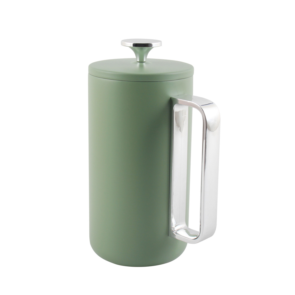 Double Walled Large Coffee Press, Stylish Free Kitchen Accessory — 2