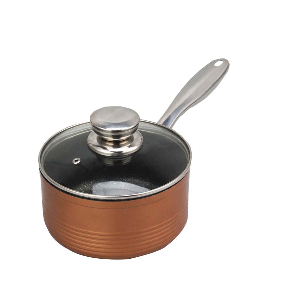 Stainless Steel Sauce Pan With Cover — 2